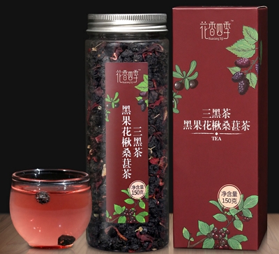 黑果花楸桑葚茶