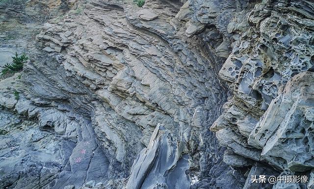 神秘小岛灵山岛（探秘布满皱纹的千层岩石）(4)