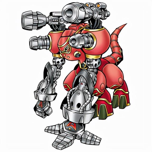 机械暴龙兽武装形态资料（大耳兽和它的机械帝国）(8)