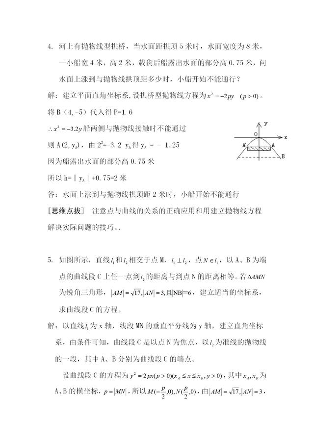 高中数学题（高中数学题型总结及解题方法）(4)