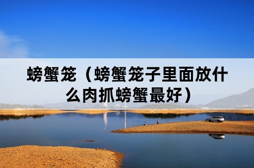 螃蟹笼（螃蟹笼子里面放什么肉抓螃蟹最好）