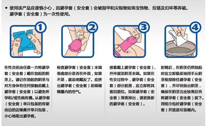 避孕套使用方法演示一分钟教你正确佩戴