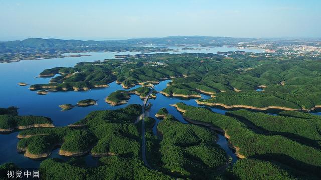 丹江口生态人工浮岛（库区岛屿千姿百态）(6)