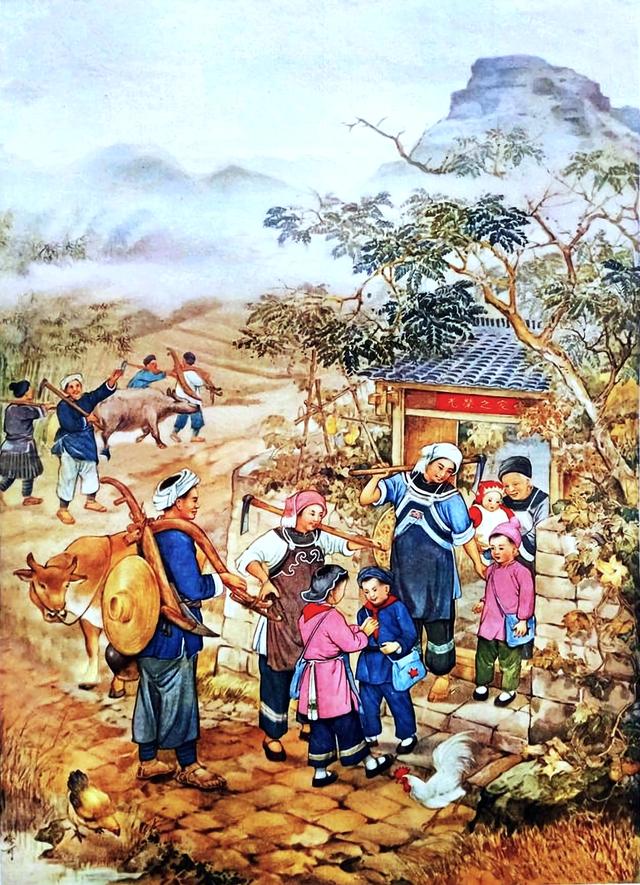 60年代和70年代的年画（怀旧50年代的年画）(6)